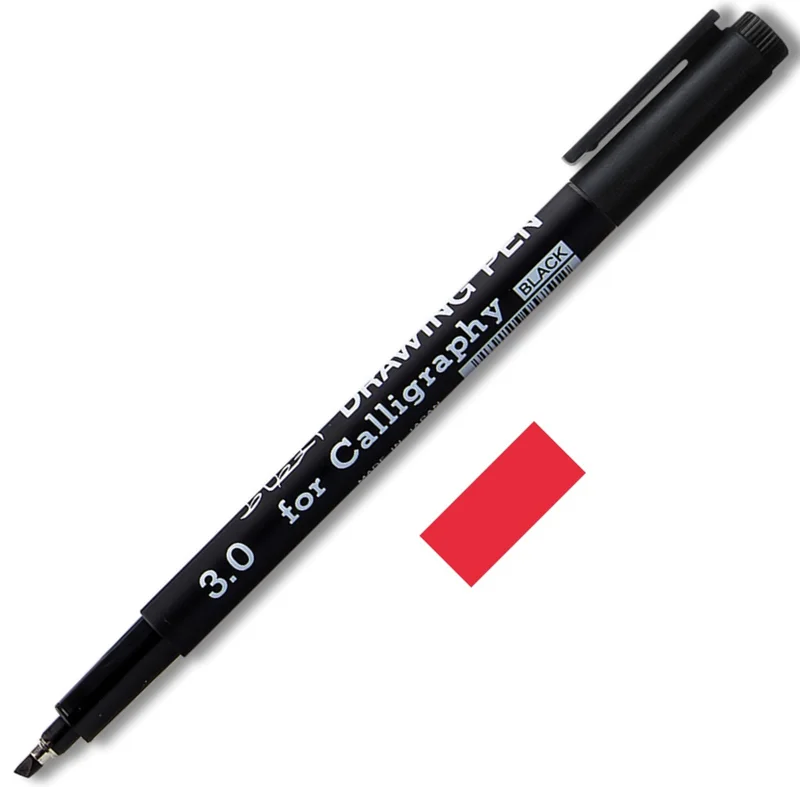 SNOWMAN KALİGRAFİ KALEMİ 3.0 KIRMIZI 700C