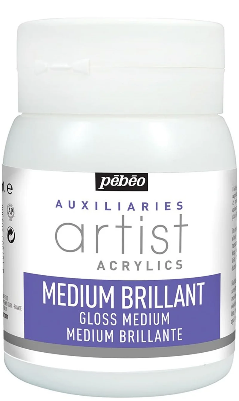 PEBEO YARDIMCI MALZEME AKRİLİK BOYA MEDIUM PARLAK EF 500 ML 520950