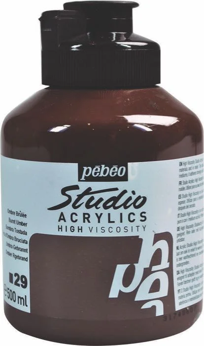 PEBEO AKRİLİK BOYA STUDIO 500 ML 171*29 BURNT UMBER
