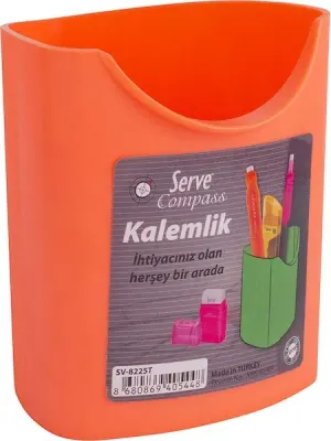 SERVE KALEMLİK COMPASS TURUNCU SV-8225-TRN
