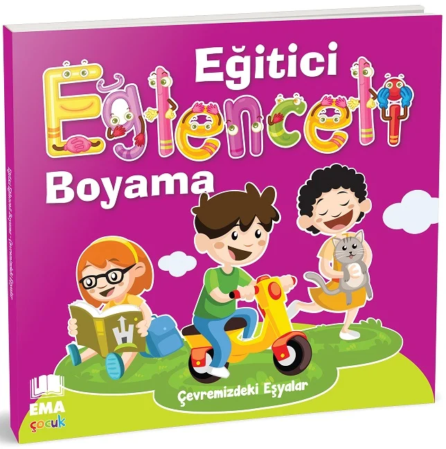 BICIRIK - EĞİTİCİ EĞLENCELİ BOYAMA ÇEVREMİZDEKİ EŞYALAR