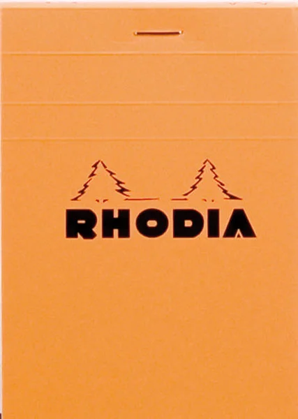 RHODIA BLOKNOT BASIC DİKİŞLİ 8.5x12 80 GR 80 YP KARELİ TURUNCU RB12200
