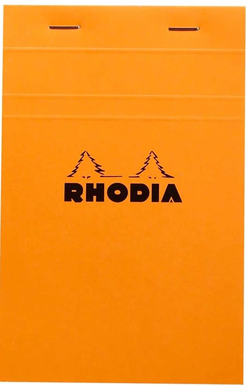 RHODIA BLOKNOT BASIC DİKİŞLİ 11x17 80 GR 80 YP KARELİ TURUNCU RT14200