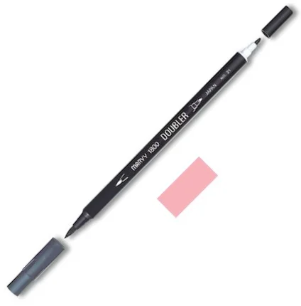 MARVY FIRÇA KALEM BRUSH PEN ÇİFT UÇLU 1800-035 CORAL PINK