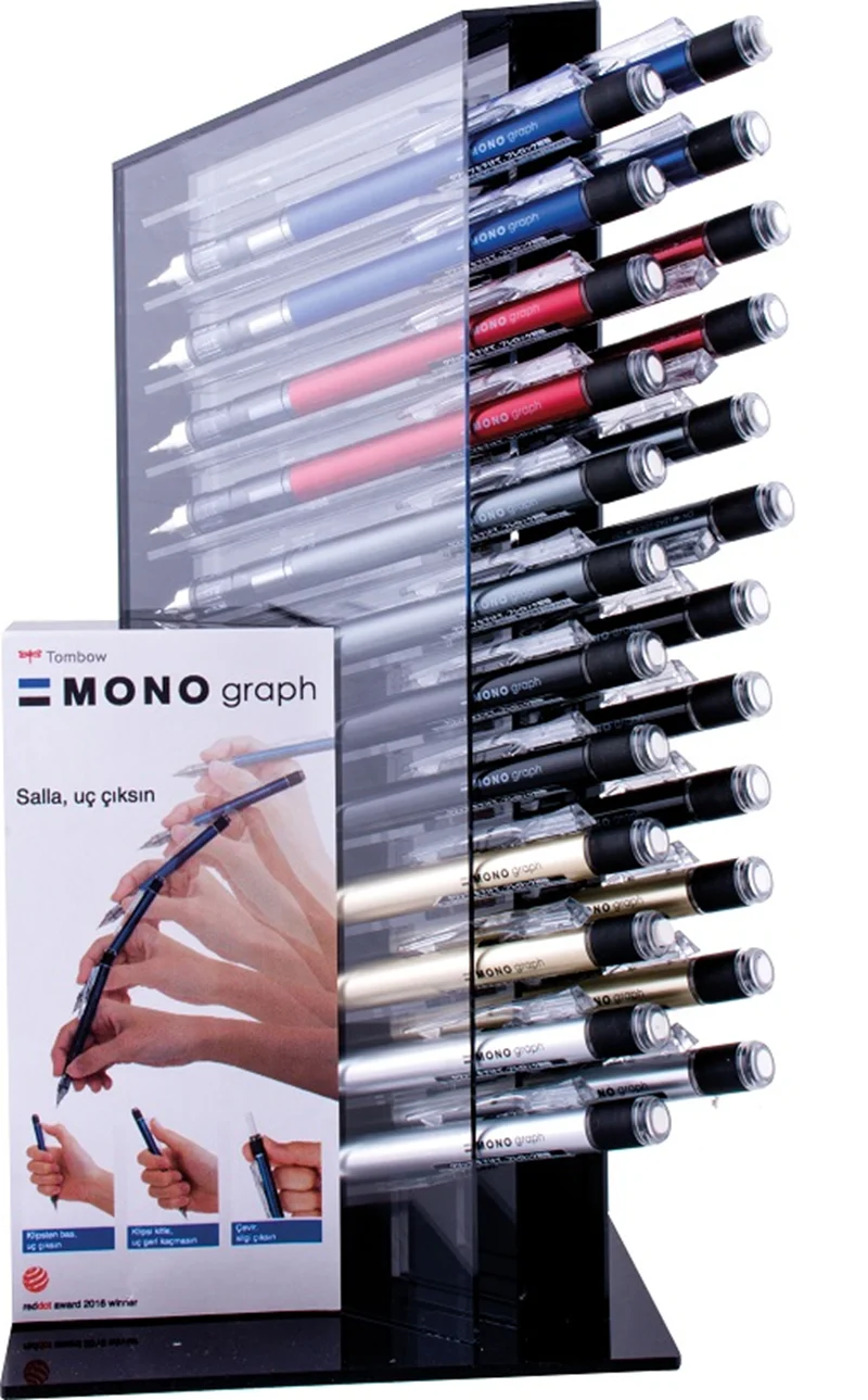 TOMBOW VERSATİL KALEM MONO GRAPH 0.5 STANDLI SET (40 ADET) T-A-TD13-MG 05