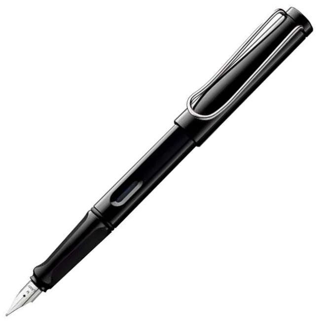 LAMY DOLMA KALEM SAFARI METAL KLİPS SİYAH F UÇ 19S-F