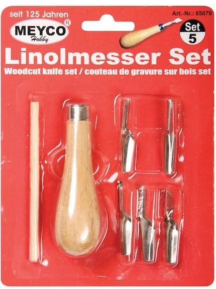 SÜDOR OYMA SETI LİNO 6 LI BS106