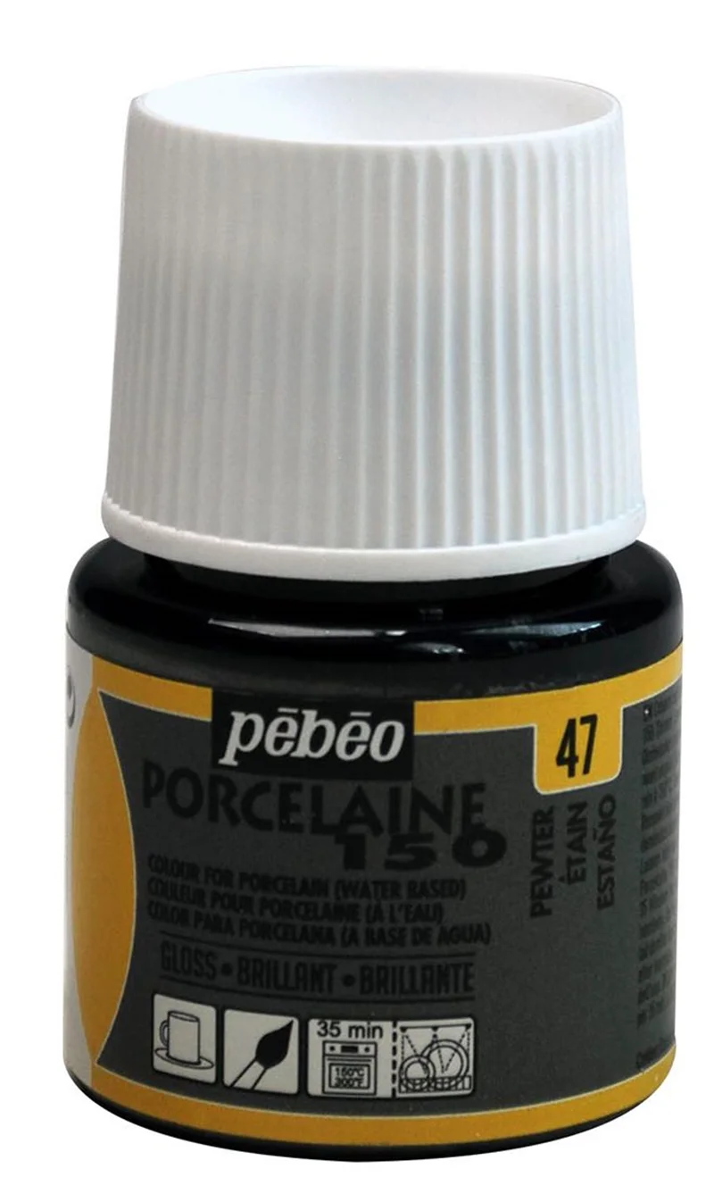 PEBEO PORSELEN BOYASI 45 ML 024*47 PEWTER