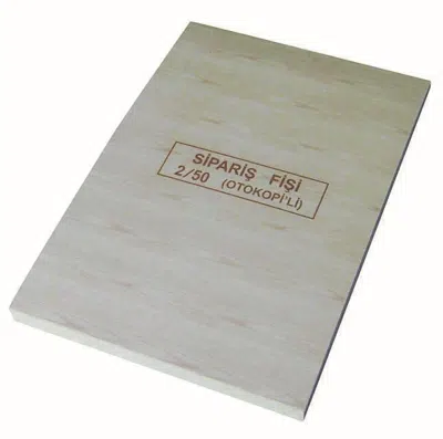DİLMAN SİPARİŞ FİŞİ 2/50 3 NÜSHA 4209