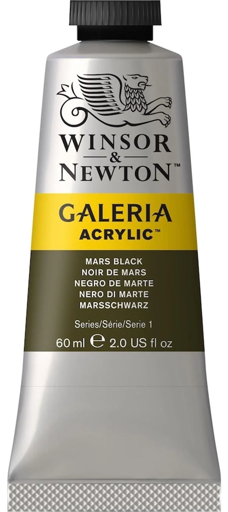 W&amp;N AKRİLİK BOYA GALERIA 60 ML MARS BLACK 386 WN-2120386