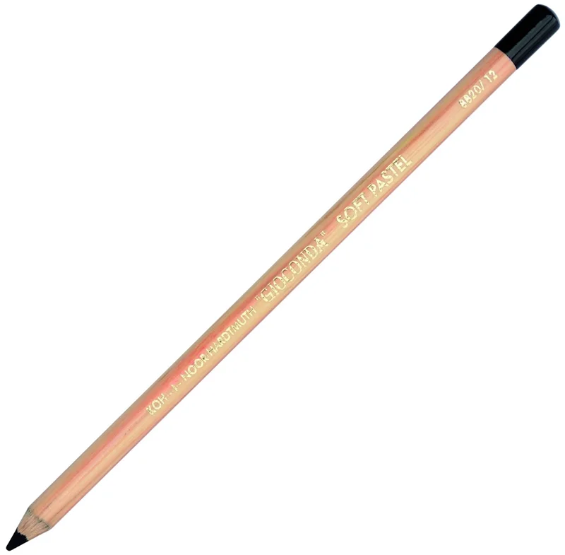 KOHINOOR PASTEL KALEM WITH DRY 8820 IVORY BLACK