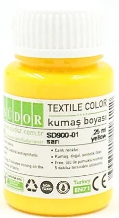 SÜDOR KUMAŞ BOYASI 25 ML SARI SD900-01