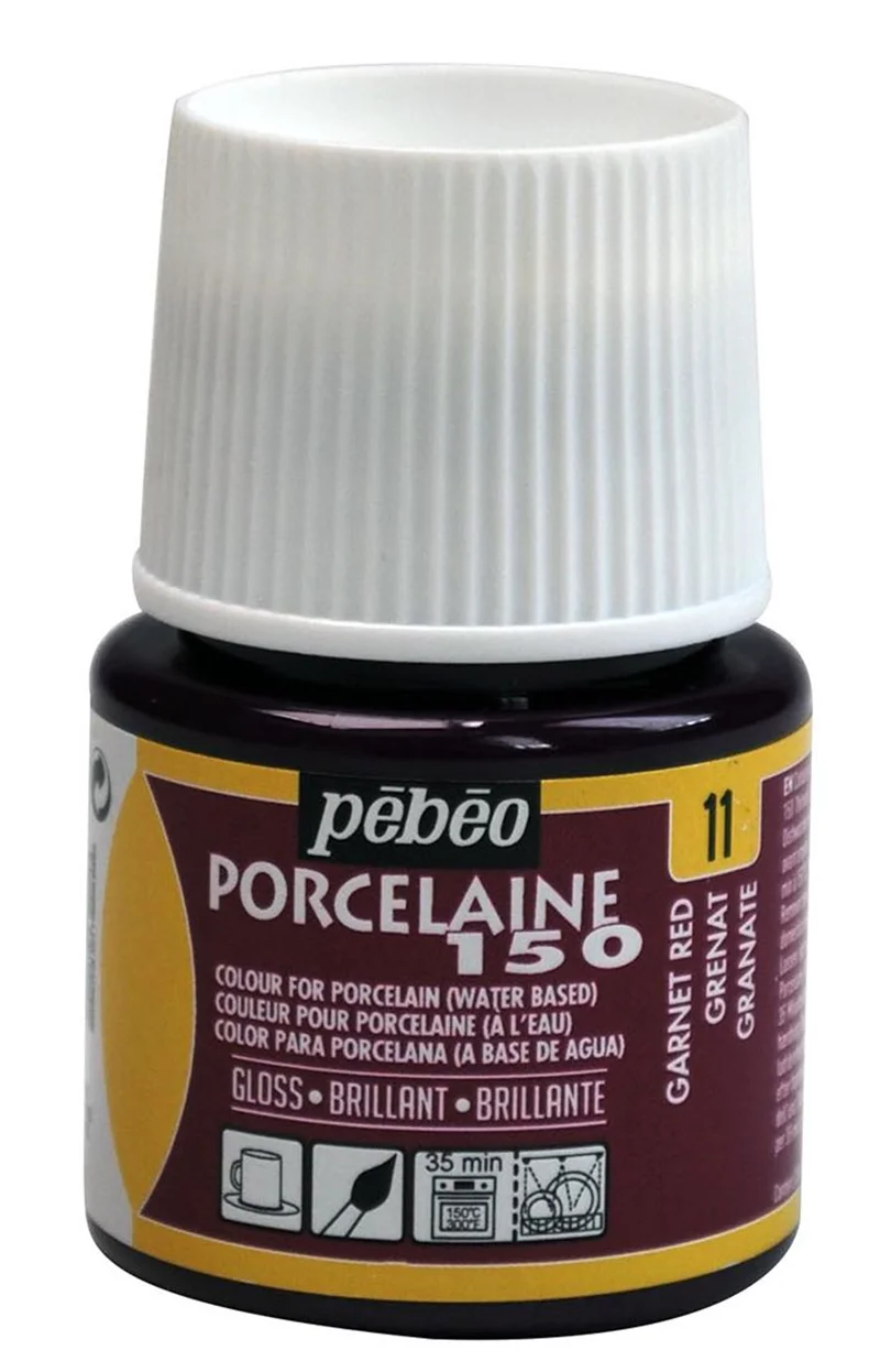 PEBEO PORSELEN BOYASI 45 ML 024*11 GARNET RED