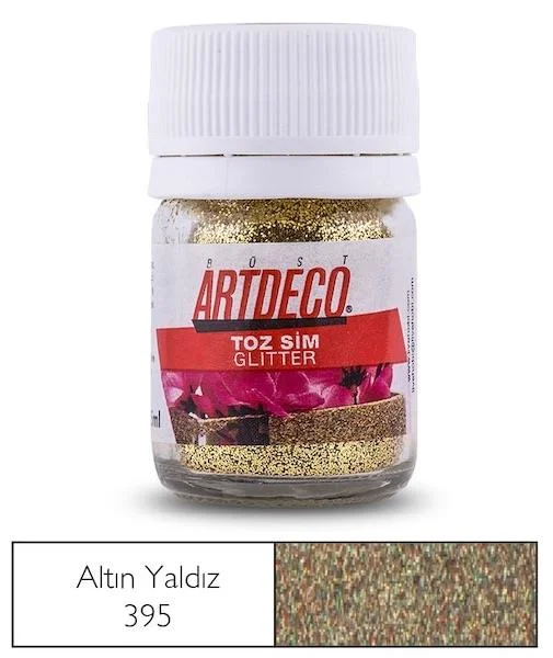 ARTDECO TOZ SİM 25 ML ALTIN YALDIZ Y-012A-395
