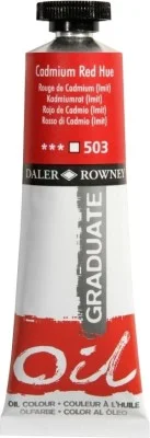 DALER ROWNEY YAĞLI BOYA GRADUATE GRAD SERİSİ 38 ML CAD.RED HUE 117038503