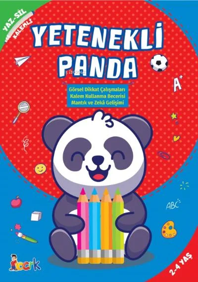 BICIRIK - YAZ-SİL KİTAPLARI YETENEKLİ PANDA