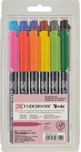 ZIG FUDEBIYORI BRUSH CBK-55N/12V 12 Lİ
