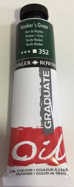DALER ROWNEY YAĞLI BOYA GRADUATE GRAD SERİSİ 38 ML HOOKER'S GREEN 117038352