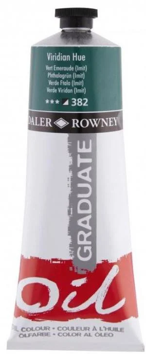 DALER ROWNEY YAĞLI BOYA GRADUATE GRAD SERİSİ 38 ML VIRIDIAN HUE 117038382