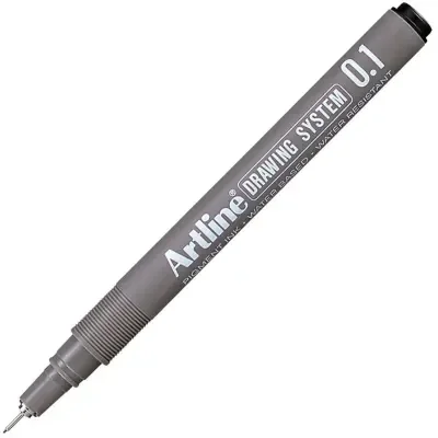 ARTLINE 231 SİYAH ÇİZİM KALEMİ 0.1
