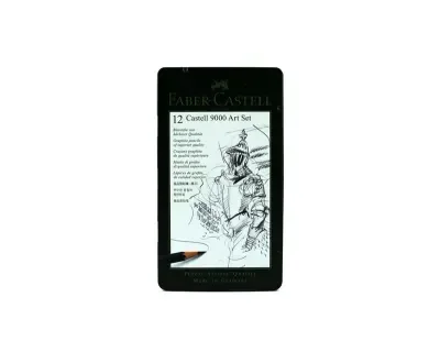 FABER 9000 (8B-2H ) DESİNG KURŞUN KALEM SET 119065