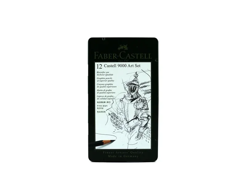 FABER 9000 (8B-2H ) DESİNG KURŞUN KALEM SET 119065