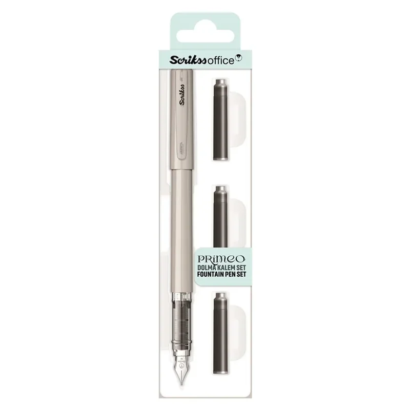 SCRİKSS PRIMEO DOLMAKALEM SET M UÇ GRİ