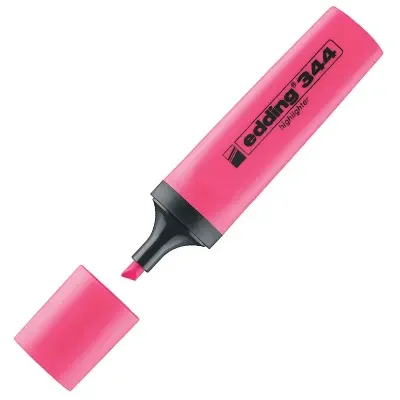 EDDİNG 344 PEMBE FOSFORLU KALEM