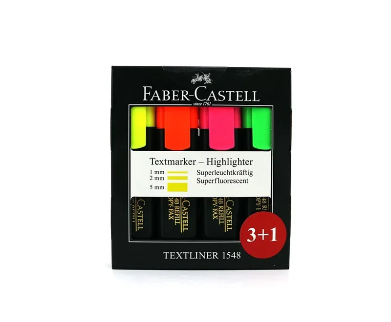 FABER FOSFORLU KALEM 3+1 254831
