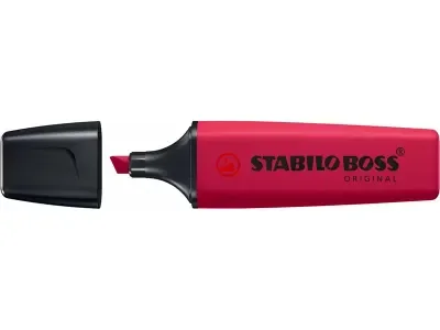STABILO BOSS FOSFORLU KALEM BORDO 70/250
