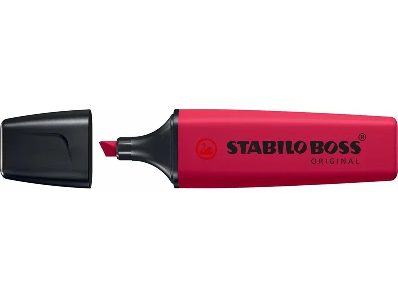 STABILO BOSS FOSFORLU KALEM BORDO 70/250