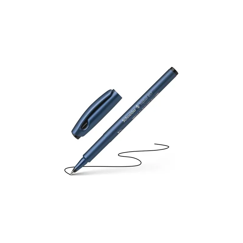 SCHNEIDER TOPBALL 857 SİYAH 0.6 ROLLER KALEM