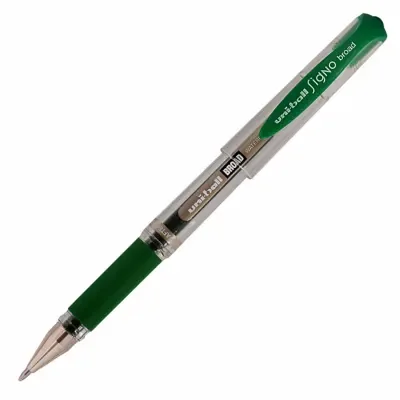 UNİ-BALL UM-153 YEŞİL BROAD JEL KALEM
