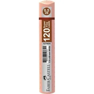 FABER GRIP MİN 0.5 PASTEL TURUNCU 60 mm 120 Lİ TÜP 127683