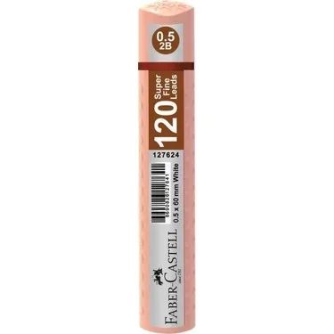 FABER GRIP MİN 0.5 PASTEL TURUNCU 60 mm 120 Lİ TÜP 127683