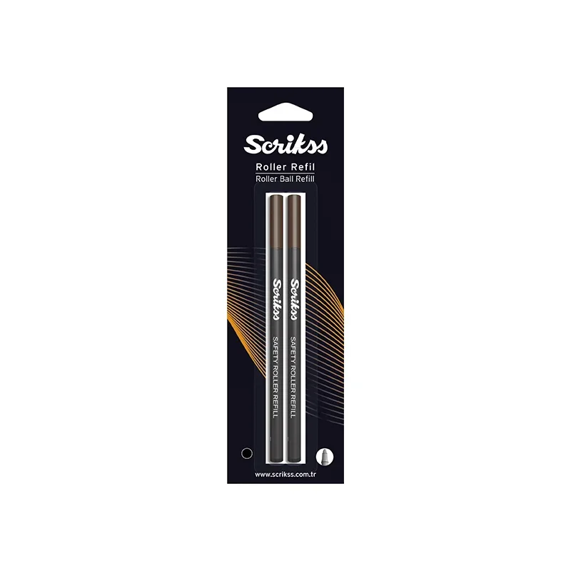 SCRİKSS SİYAH ROLLER KALEM YEDEĞİ 2 Lİ BLİSTER SRC 888