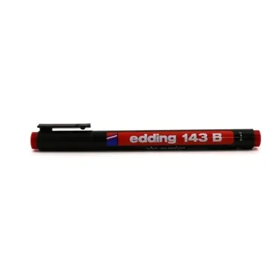 EDDİNG 143 B KIRMIZI PERMANENT KALEM