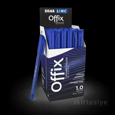 SİLKA LINC OFFICE TÜKENMEZ KALEM MAVİ 1 MM ART.423