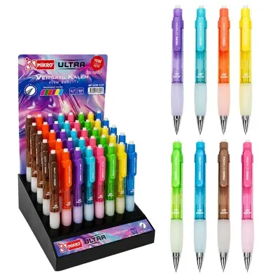MİKRO 9394T TRANSPARENT ULTRA AIR GRIP VERSATİL KALEM 0.7 MM EN-71-3