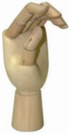 LUTART EL MANKENİ ÇOCUK 18 CM LM-9001-07-COCK