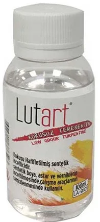 LUTART TEREBENTİN 100 ML. KOKUSU HAFİFLETİLMİŞ LA-9101