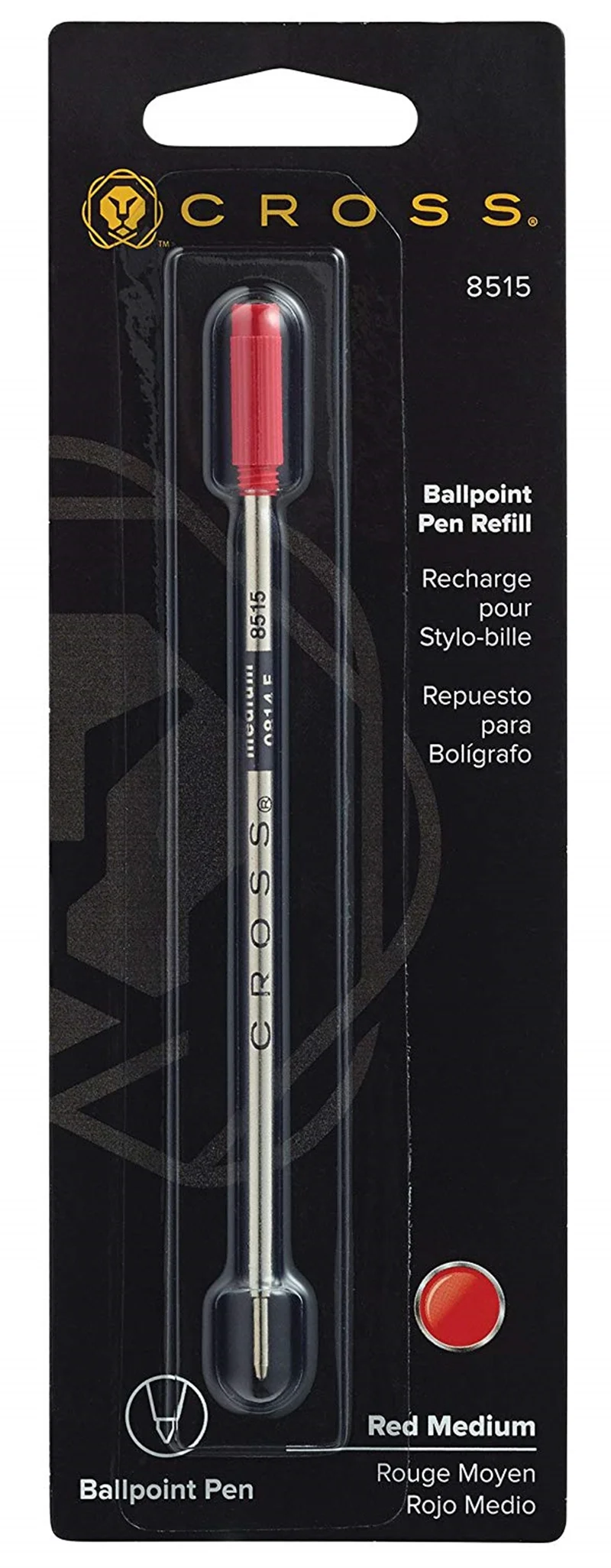CROSS TÜKENMEZ KALEM REFİLİ MEDIUM KIRMIZI 8515