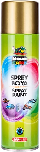 NOVA COLOR SPREY BOYA 200 ML ALTIN NC-811