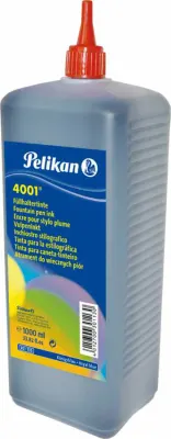 PELİKAN DOLMA KALEM  MÜREKKEBİ 4001 1M 1 LT MAVİ