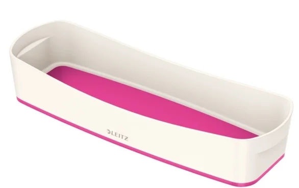 LEITZ MASAÜSTÜ DÜZENLEME KUTUSU MYBOX UZUN L-5258 PEMBE