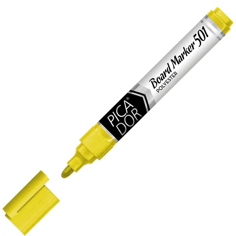 PICADOR BEYAZ TAHTA KALEMİ 501 YUVARLAK UÇ PEMBE KX006