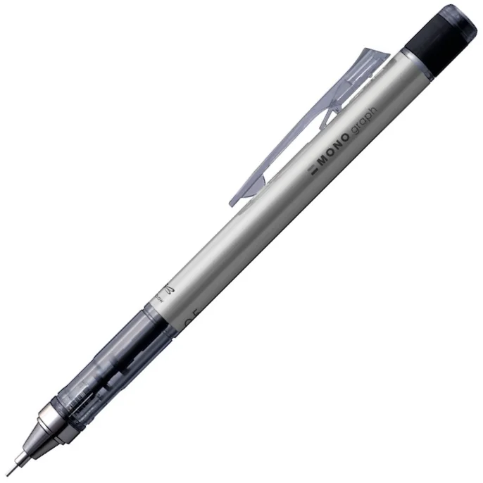 TOMBOW VERSATİL KALEM MONO GRAPH 0.5 METAL GÜMÜŞ T-SH-MG 04
