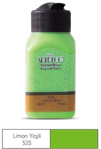 ARTDECO ENAMEL BOYA 75 ML LİMON YEŞİLİ Y-130I-525