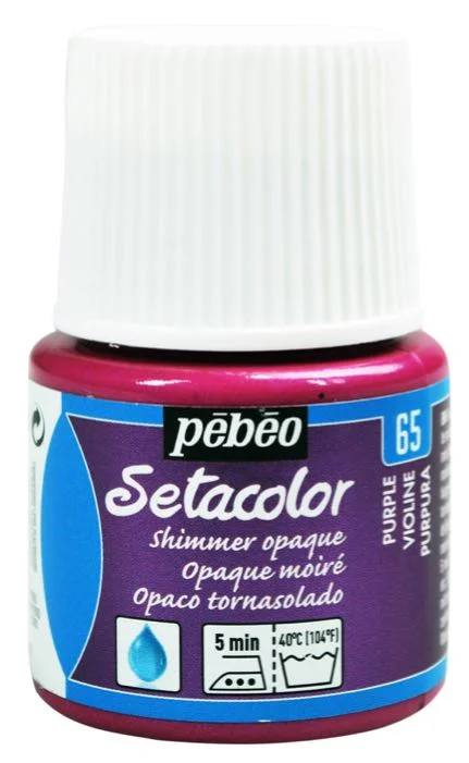 PEBEO KUMAŞ BOYASI SETACOLOR OPAQUE 45 ML 295*65 YD VIOLINE MOIRE