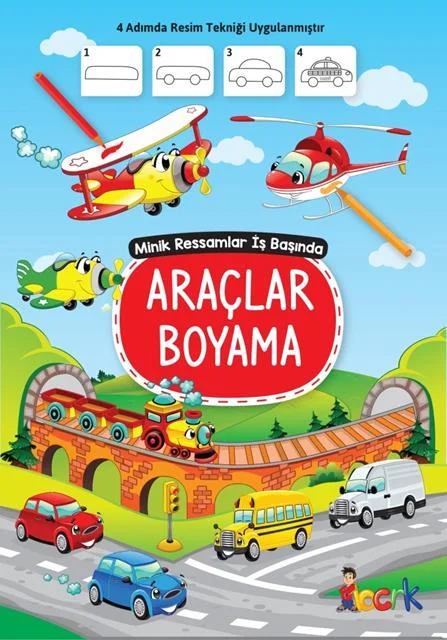 BICIRIK - BOYAMA MİNİK RESSAMLAR İŞ BAŞINDA - ARAÇLAR